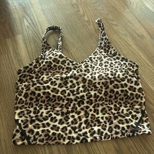 Leopard Print Women's Top